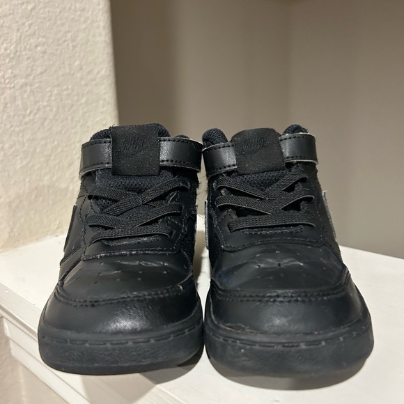 Nike Court Borough Mid 2 Toddler Size 8C(USA) /7,5 UK Black Shoes CD7784-001 - Picture 9 of 9